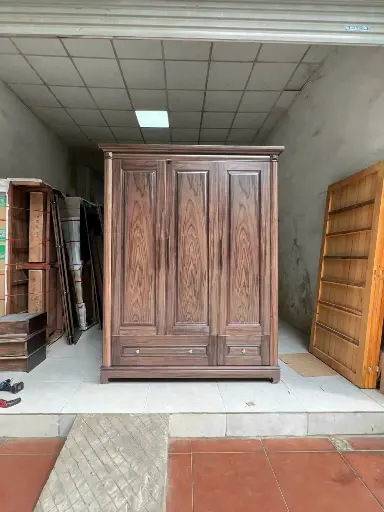 Tủ Áo Ba Cánh Óc Chó