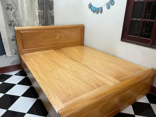 Giường Gõ Đỏ 1M8